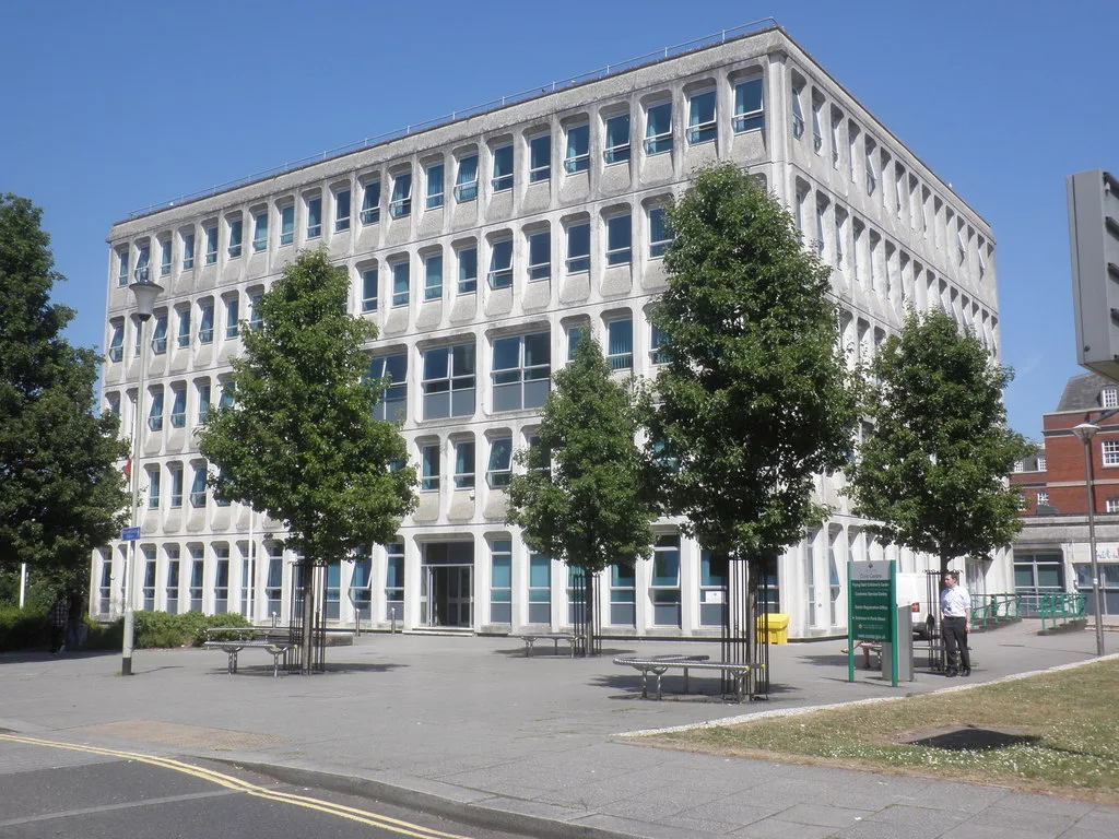 Exeter City Council's Civic Centre. The city keeps 7.67 per cent of the council tax it bills and passes the rest to Devon County Council, the police and the fire service