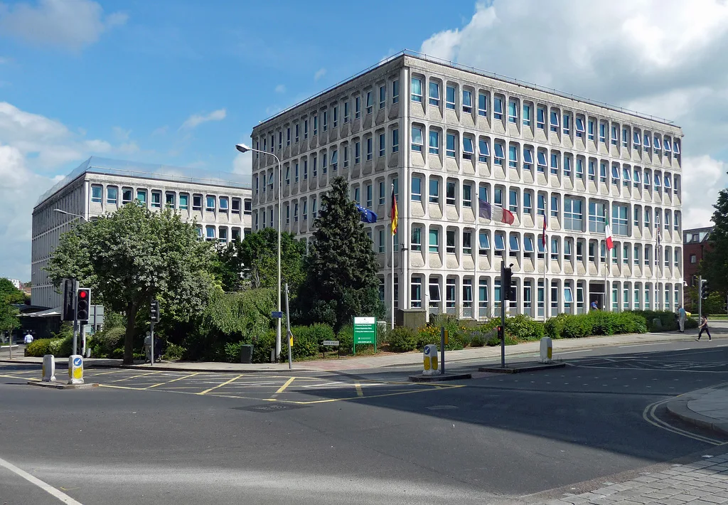 Exeter Civic Centre on Dix's Field, the city council's headquarters
